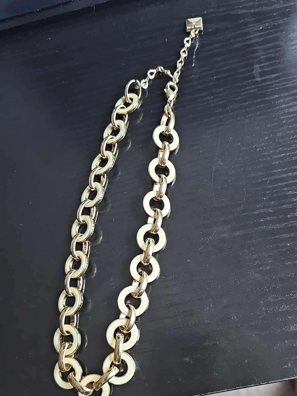 Gold-Tone Link Necklace - Women's Jewelry